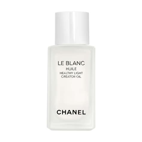 chanel le blanc comp huile|Chanel le blanc oil.